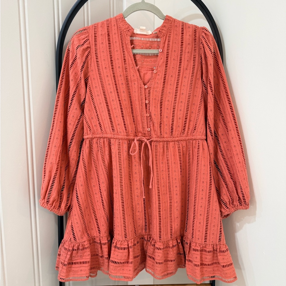 Forever That Girl Eyelet Mini Dress from Anthropologie.